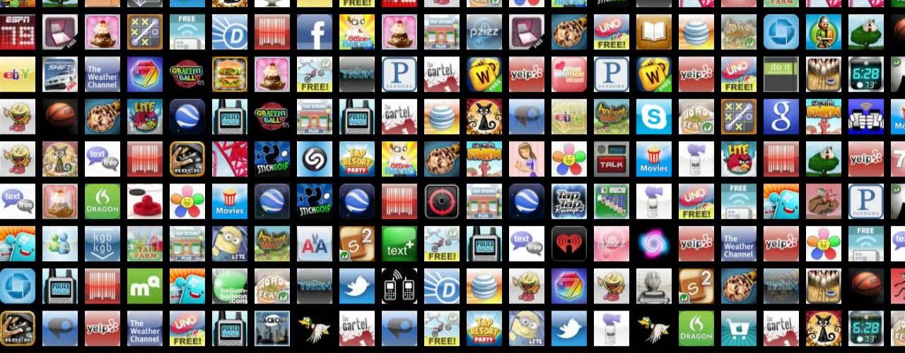 App icon wall